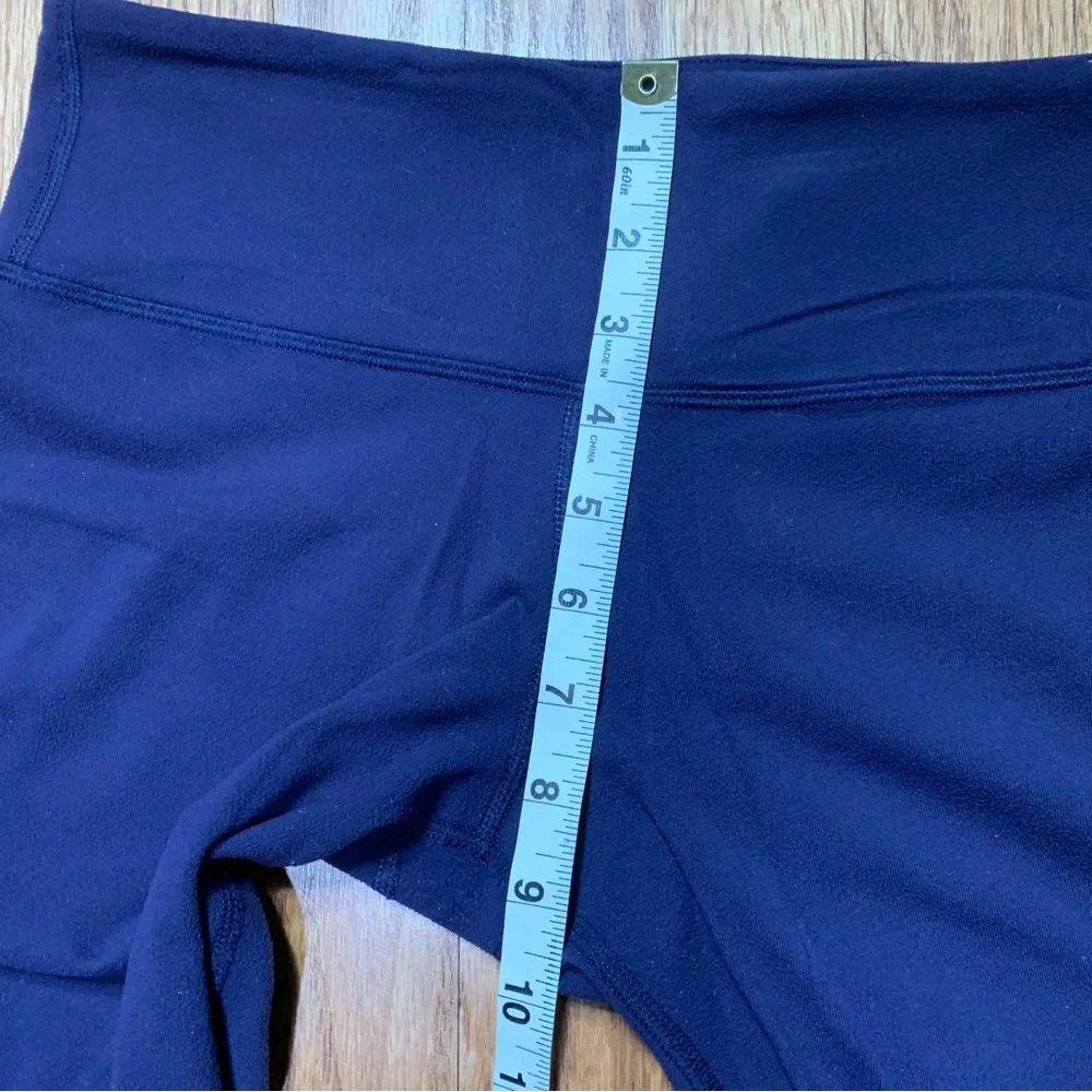 Lululemon Vintage Mid-Rise Full Length Leggings - Navy - Size 6